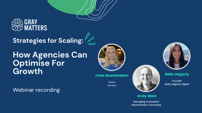 Strategies for scaling: How agencies can optimise for growth